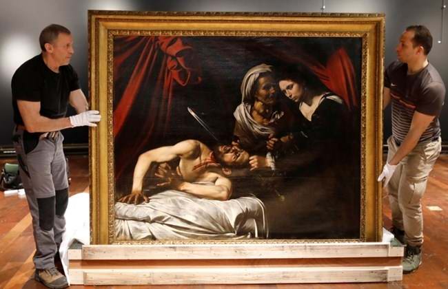 آخرین دیدار علاقه‌مندان از جودیث و هولوفرنز اثر کاراواجو