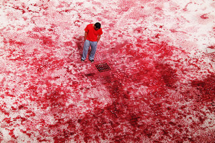 پرفورمنس آرت عمران قریشی پرفورمنس آرت عمران قریشی