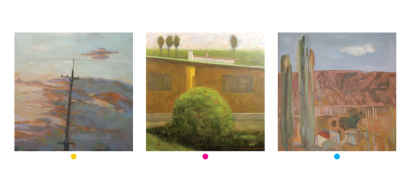 نمایشگاه گروهی نقاشی با عنوان «پنجره باز»