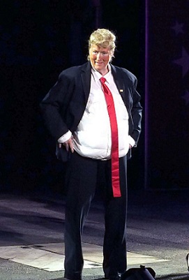 مریل استریپ با استایل دانالد ترامپ